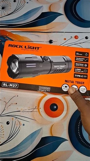 Rock Light RL-M37 Led torch #shorts