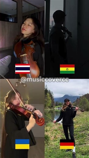 Who did the best - violin cover #shortvideos #cover #violin