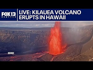WATCH LIVE: Kilauea volcano erupts in Hawaii