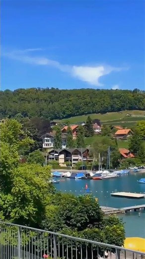 Walking Through a Beautiful Swiss Village 🇨🇭 | Peaceful Switzerland in 4K