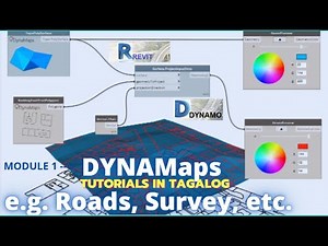 TAGALOG VERSION - REVIT DYNAMO for BEGINNERS (DYNAMAPS Part 1)