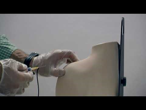 Infiltration de l'épaule - tutoriel mannequin