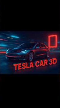 Tesla Model 3 Electric Car – Stunning 3D Animation & Interactive Showcase