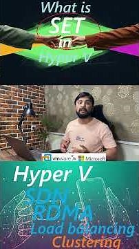 What is Switch Embedded Teaming SET #Micrsoft #hyperv #vmware #hci #cluster #sdn #esxi #kvm