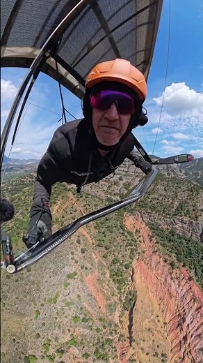 Hang Glider TRAPPED Between Mountains