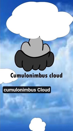 The Cumulonimbus Cloud!! #weather #facts #animation #science