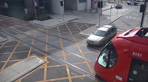 2.9M views · 1.3K reactions | Transport operator Keolis Downer has released a video of near misses around Newcastle's light rail system. It's urging motorists and pedestrians to follow the road rules and be cautious when driving or walking near the light rail. | ABC Newcastle | Facebook