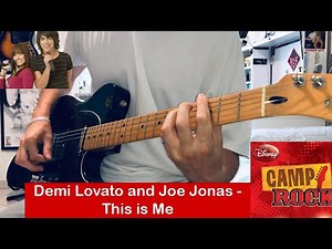 Demi Lovato & Joe Jonas - This is Me Guitar Cover (Camp Rock) [HQ,HD]