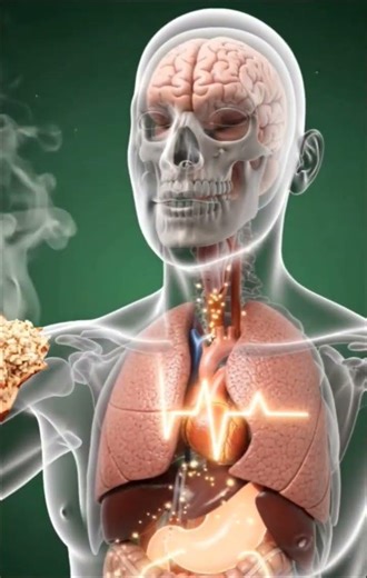 😱What happens inside body after eating chicken| 3D digestion animation #sceincefacts #ytshort