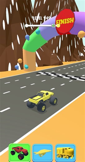 Car shape funny transfor game level 949 #trending #gameplay #shortsviral