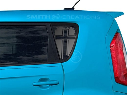 Cross Window Decal Fits Kia Soul (2008-2013) - Etsy