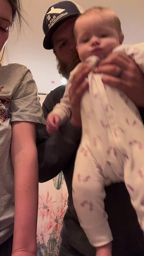 My husbands innocence when when I took a pregnancy test while only 6 months postpatum 🙃 #surpise #4kidslater #fypシ #fyp #AEHolidayCard #IntuitTouchdownDance