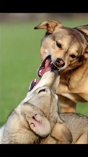 wolf fight #africansafari #lifeisbutadream #wildlife