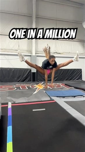 One In A Million #Flexibility #Jumps #Cheerleading