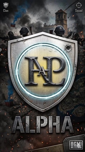 ALPHA Name Logo ✅ next comment your name 😄#trending #shortvideo #logo #viral #bgmi #live #shorts