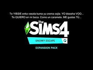 Chocolate by Isabela Merced Simlish Version (Simlish & English & Spanish Lyrics!)