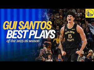 The BEST of Gui Santos So Far This Season (2025-26)