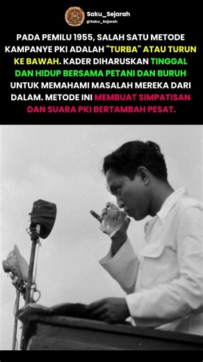 METODE INI ADALAH CARA KERJA PKI UNTUK DAPAT SUARA PEMILU! MASIH DIPAKAI? #sejarahindonesia