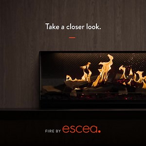 The essence of traditional wood fire flames, with all the benefits of electric. | Escea | Facebook