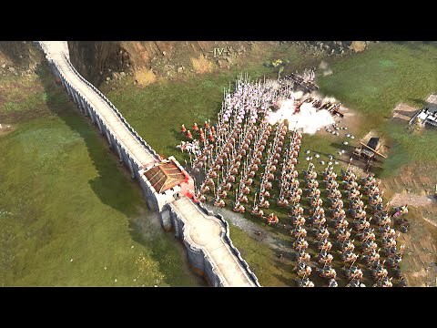 Age of Empires 4 - 4v4 MASSIVE SIEGES ON MULTIPLE FRONTS | Multiplayer Gameplay