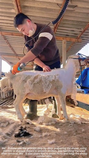 Shearing Sheep with Tools! ✂️