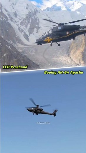 LCH Prachand vs Boeing AH-64 Apache 💀🔥