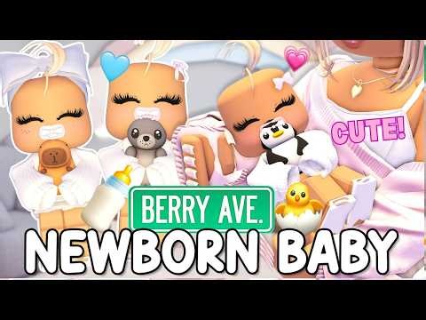 How To Be A BABY GIRL TUTORIAL & OUTFIT CODES For Berry Avenue!