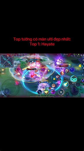 Ulti Hayate là thần #hayate #lienquanmobile #aov #aya #annette