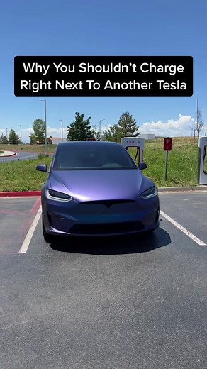 Supercharger Etiquette: Avoid Parking Next to Another Tesla