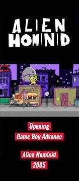 Alien Hominid Opening Game Boy Advance #gameboy #gameboyadvance #nintendo #alienhominid #2005 #alien
