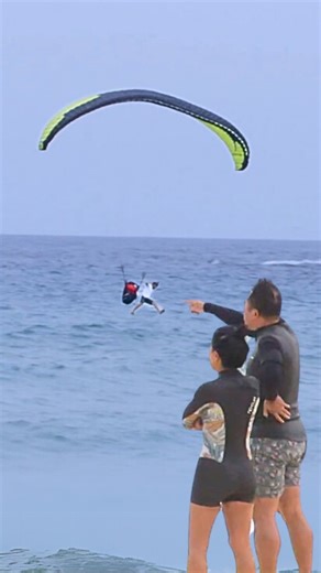 1M views · 18K reactions | Crash landing into water spells disaster for paragliders  | Bondi Rescue | Facebook