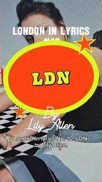 LDN by Lily Allen