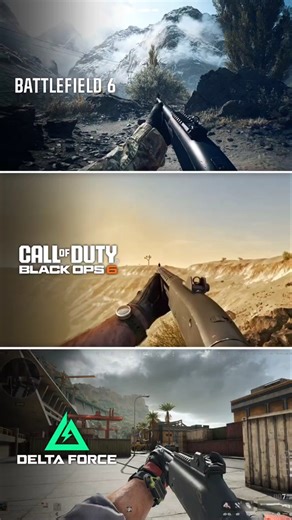 Battlefield 6 vs Call of Duty Black Ops 6 vs Delta Force | Shotgun