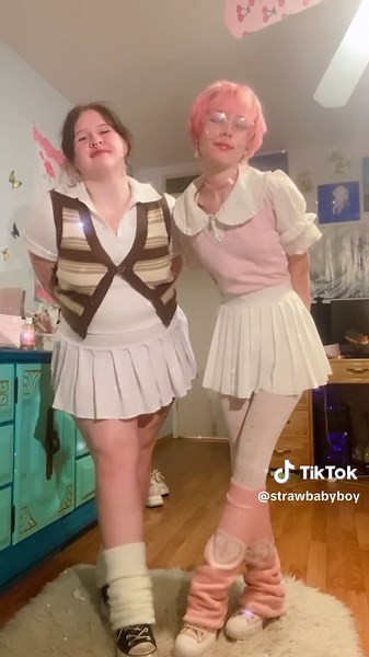 @Jayde and i are the cutest patooties in the whole wide world #fyp #femboy #fypシ #outfitinspo #ootd