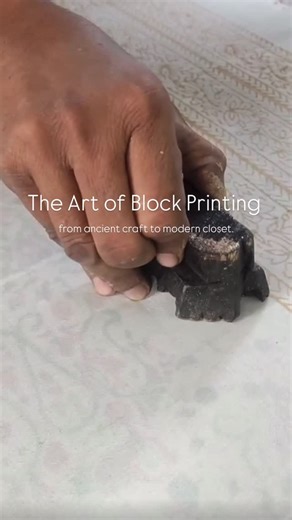 B A A J I on Instagram: "Reviving and Reinventing Block Printing"