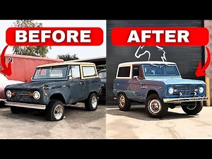 What it Take to Build a Hotrod in 2024 - Classic Ford Bronco Build