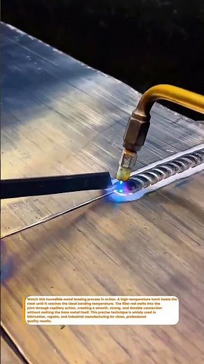 Perfect Brazing Technique! #Metalwork #Welding #SatisfyingBuilds