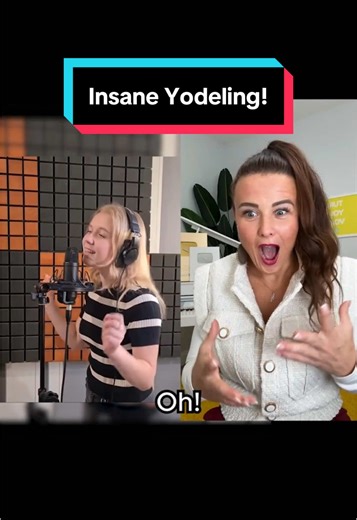 Insane Yodeling Reaction with Sofia Shkidchenko