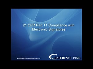 21 CFR Part 11 Compliance with Electronic Signatures - 2025 Updates