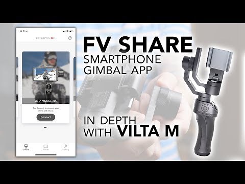Is this the BEST Smartphone Gimbal App? FV Share with the Vilta M