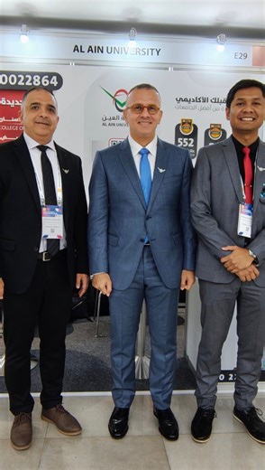 شاركت جامعة العين في مؤتمر كيو إس للتعليم العالي في آسيا والمحيط الهادئ 2025 الذي أُقيم في كوريا الجنوبية، وذلك بهدف تعزيز العلاقات الأكاديمية والتعاون المشترك مع مؤسسات التعليم العالي الإقليمية والدولية، إلى جانب التعريف بالجامعة وبرامجها الأكاديمية المتميزة وما حققته من تطور في مجالات التعليم والبحث العلمي وخدمة المجتمع. Al Ain University participated in the QS Higher Ed Summit: Asia Pacific 2025, held in South Korea, with the aim of enhancing academic relations and fostering joint cooperation