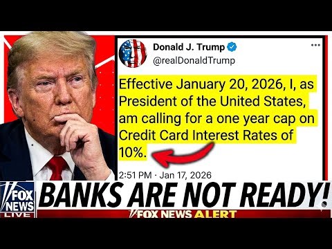 Credit Card Debt Is Over. Trump's 10% Credit Card Interest Rate Cap Is Here!— What Now?