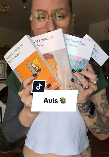 📚 Mon avis de meuf aigri pour : - les nuits blanches - Dostoïevski - David Foenkinos : Je vais mieux, Vers la beauté, Charlotte 📚 Complimentez mon « jeu d’acteur en français » svp 🤡🫠 #booktok #book #dostoïevski #foenkinos