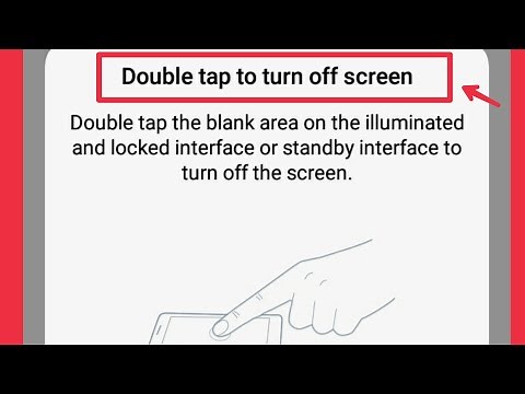 Vivo Phone | Enable Double Tap To Turn off Screen Settings In Y91i