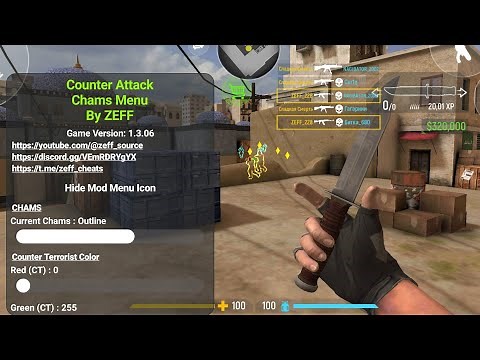 Counter Attack Mod Menu (.apk/32 bit/1.3.06)