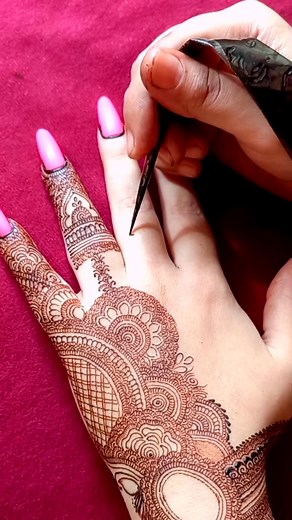 35K views · 363 reactions | Finger mehendi design for biggeners | Mhndi art by saba atif | Facebook