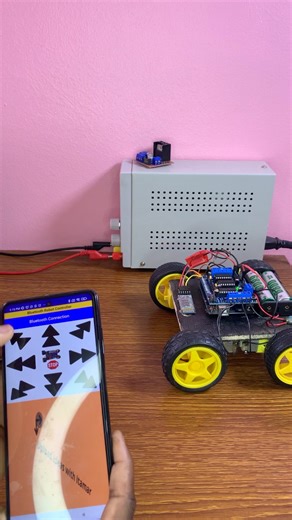 DIY Robot with HC-05 Module | Upload Ideas with Itamar