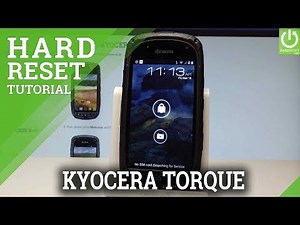 How to Factory Reset KYOCERA Torque - Wipe Data |HardReset.info