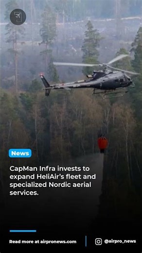 CapMan Infra Acquires Majority Stake in HeliAir Sweden