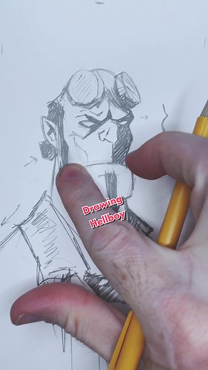 How to Draw Hellboy: A Step-by-Step Tutorial